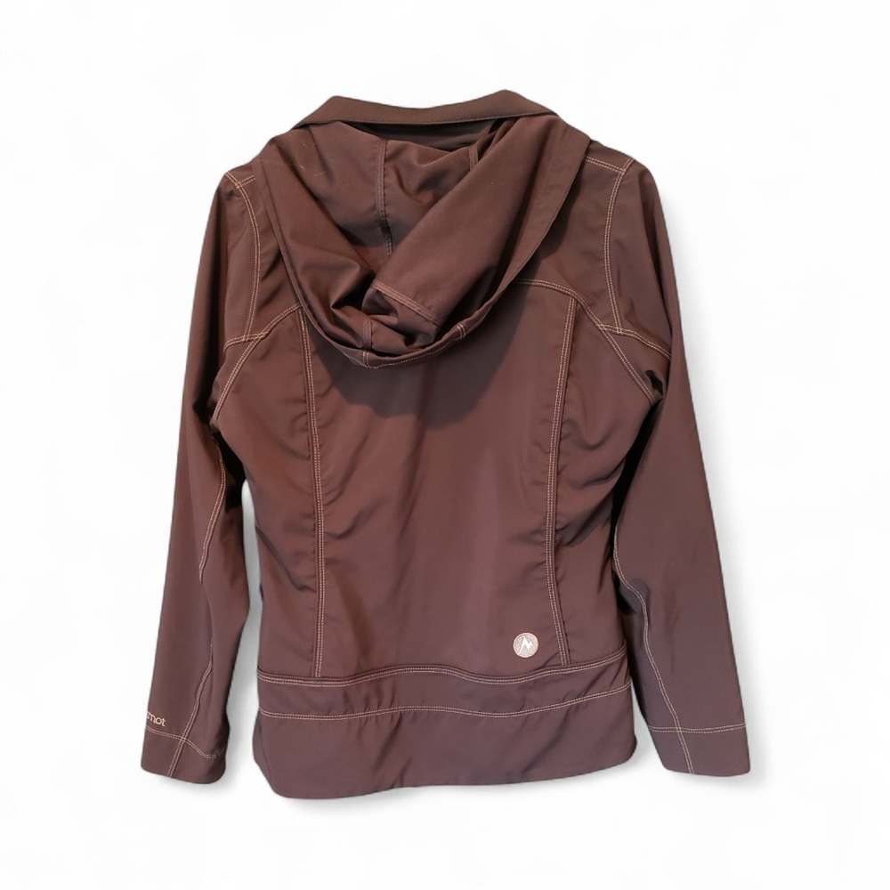 Marmot Women's Soft Shell Dark Brown Jacket Size Md - Picture 3 of 5